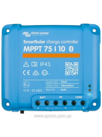 Контролер заряду Victron Energy SmartSolar MPPT 75/10